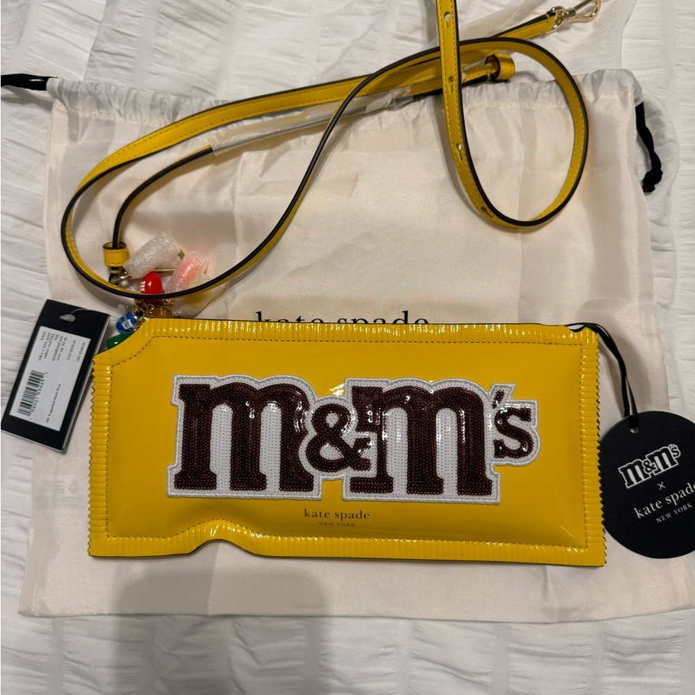 Kate Spade Yellow M&M's Bag